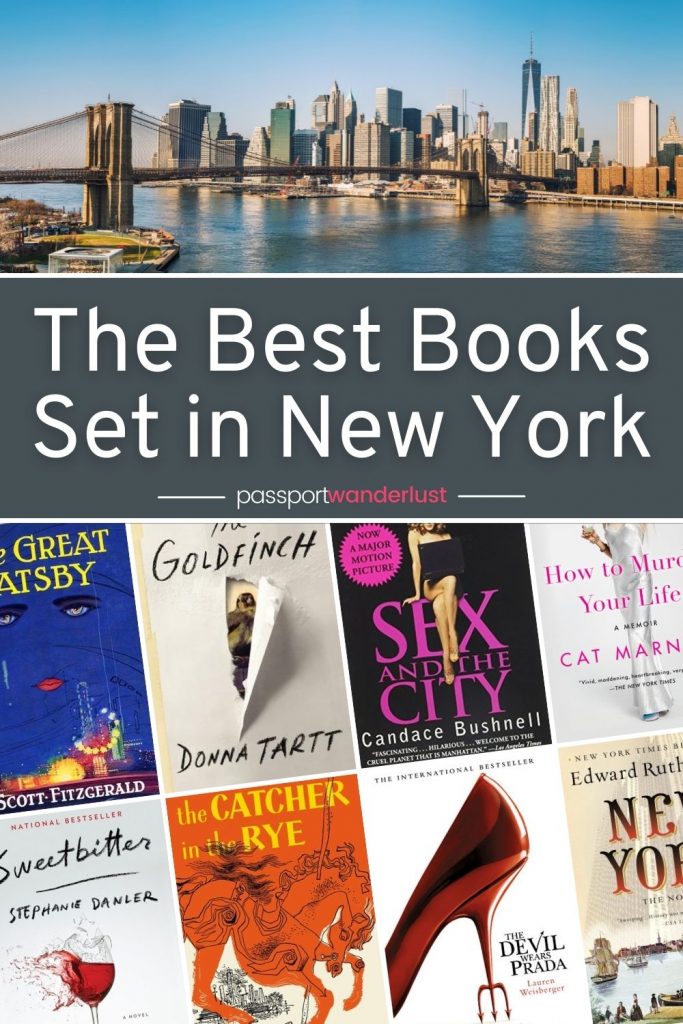 Best Books Set in new york pin